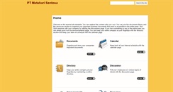 Desktop Screenshot of mataharisentosa.com